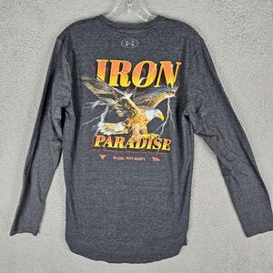 Under Armour Shirt Mens Small PROJECT ROCK Iron Paradise 'Made Not Born'